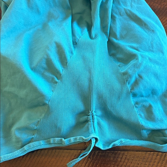NWT Free People Good Karma Hoodie in Tropical Cabana - Picture 10 of 10